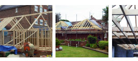 pictures of frame timber buildings